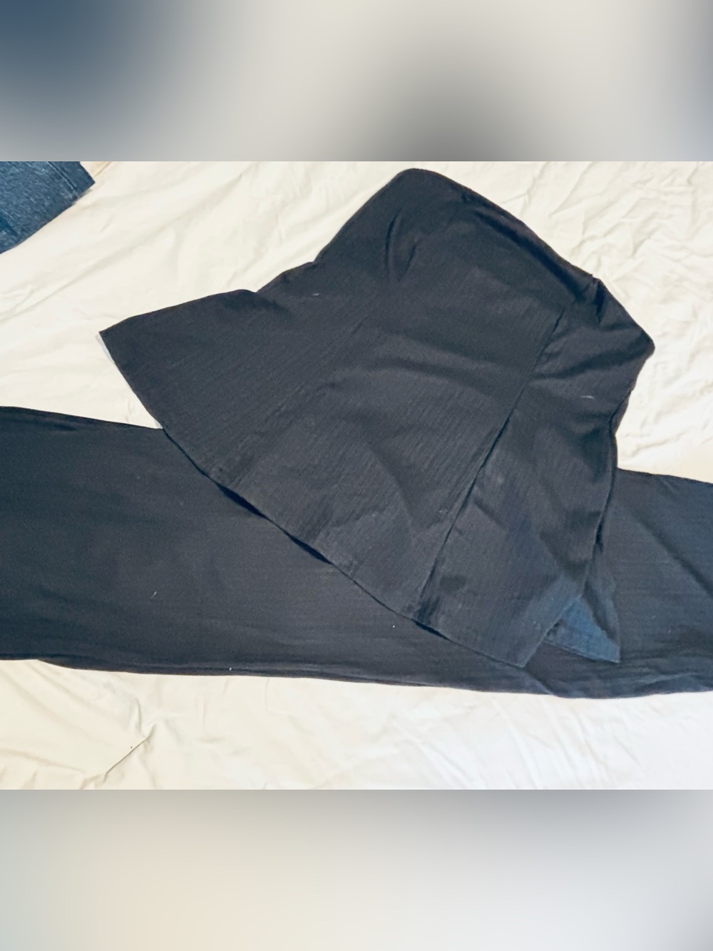 SHEIN black two-piece pantsuit set in size 2XL. Never worn.